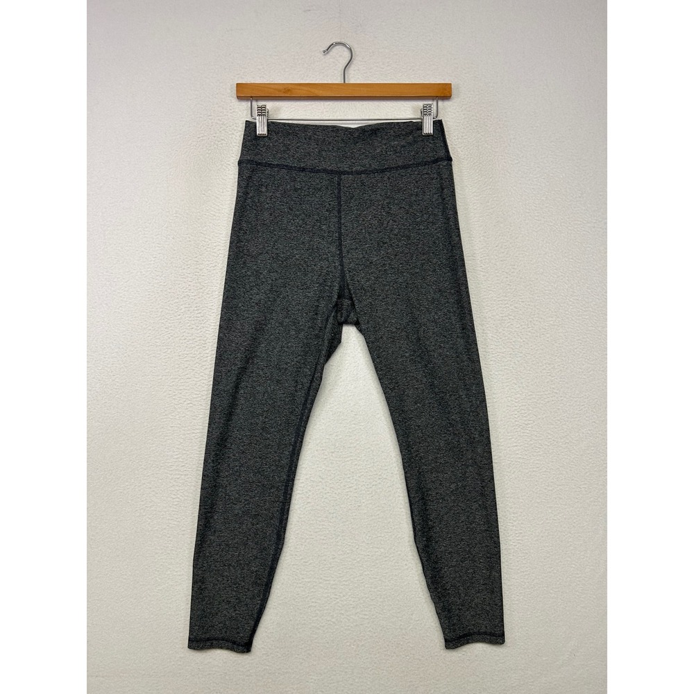 Athleisure Old Navy Women M Gray Heather Cloud+ Go-Dry Active Leggings